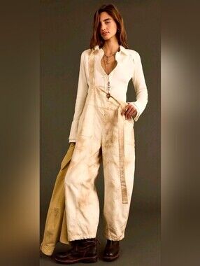 We The Free Felix Overalls L NWT